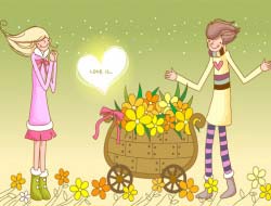 Jeu Diapositive de couple d'amour