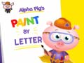 Jeu Alpha Pig`s Paint By Letter