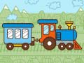 Game Trains For Kids Coloring