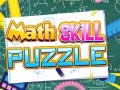 Jeu Math Skill Puzzle