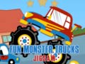 Jeu Fun Monster Trucks Jigsaw