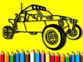 Game Back To School: Rally Car Coloring Book
