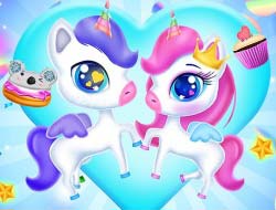 Jeu Surprise d'anniversaire de licornes 
