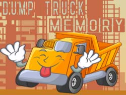 Jeu Mémoire de camions à benne 
