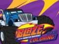 Jeu Baze and the monster machines Coloring Book