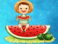 Game Watermelon and Drinks Puzzle