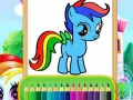 Game Wonder Pony Coloring