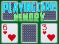 Game Playing Cards Memory