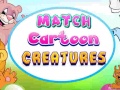 Jeu Match Cartoon Creatures