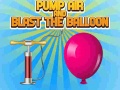 Jeu Pump Air And Blast The Balloon