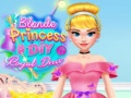 Game Blonde Princess #DIY Royal Dress