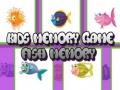 Jeu Kids Memory Game Fish Memory