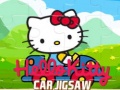 Jeu Hello Kitty Car Jigsaw