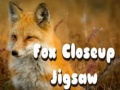 Game Fox Closeup Jigsaw