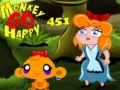 Jeu Monkey Go Happy Stage 451