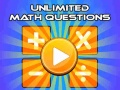 Jeu Unlimited Math Questions