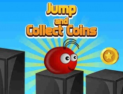 Jeu Sautez et collectez des pièces 