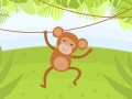 Game Funny Monkeys Coloring