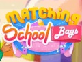 Game Matching School Bags