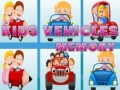 Jeu Kids Vehicles Memory