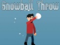Game Snowball Throw
