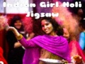Game Indian Girl Holi Jigsaw