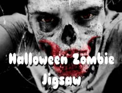 Jeu Puzzle de Zombie d'Halloween 