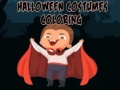 Game Halloween Costumes Coloring