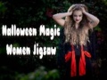 Game Halloween Magic Women Jigsaw