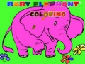 Game Baby Elephant Coloring