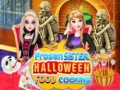 Game Frozen Sister Halloween Food Cooking 