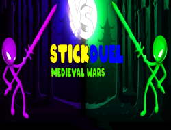Jeu Stick Duel Guerres médiévales .