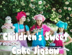 Jeu Puzzle de gâteau sucré pour enfants 