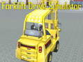Jeu Forklift Drive Simulator