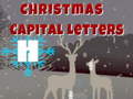 Jeu Christmas Capital Letters