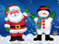 Game Christmas Snowman Jigsaw Puzzle