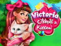 Game Victoria Adopts a Kitten