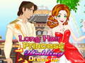 Game Long Hair Princess Wedding Dress up