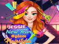 Game Jessie New Year #Glam Hairstyles