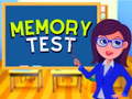 Game Memory Test