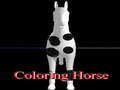 Jeu Coloring horse