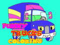 Game Funny Trucks Coloring
