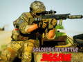 Game Soldiers in Battle Jigsaw