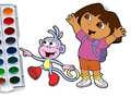 Game Dora The Explorer Coloring Book