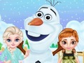 Jeu Frozen Sisters Snow Fun