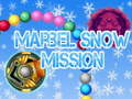 Jeu Marbel Snow Mission