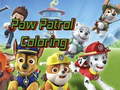 Game Paw Patrol Coloring