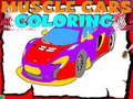 Game Muscle Cars Coloring
