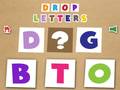 Jeu Drop Letters