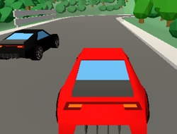 Jeu Course de voitures low poly 